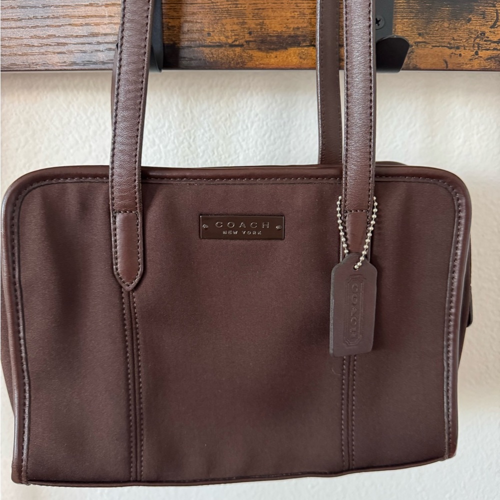 Brown coach bag - Picture 2 of 7